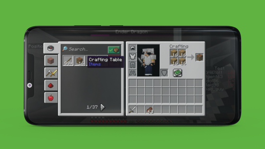 اسکرین شات 4 برنامه Java UI Mod for MCPE