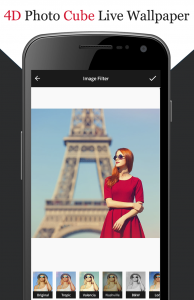 اسکرین شات برنامه 4D Photo Cube Live Wallpaper 2