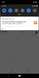 اسکرین شات برنامه AirPods on Android 2