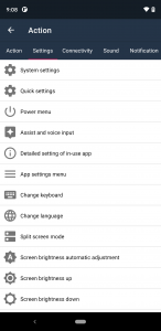 اسکرین شات برنامه Remap keys & floating button 4