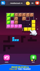 اسکرین شات 1 بازی Block Puzzle Game