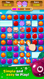 اسکرین شات بازی Candy Monsters Match 3 6