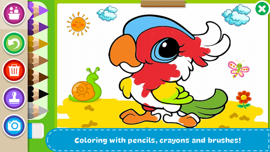 اسکرین شات بازی Coloring Book - Kids Paint 1