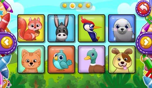 اسکرین شات 8 برنامه Kids Games - Learn by Playing