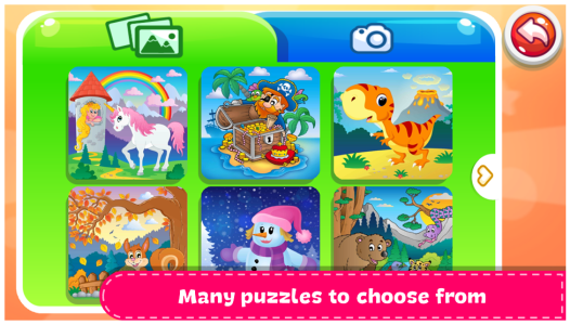 اسکرین شات 3 برنامه Kids Games - Puzzle World