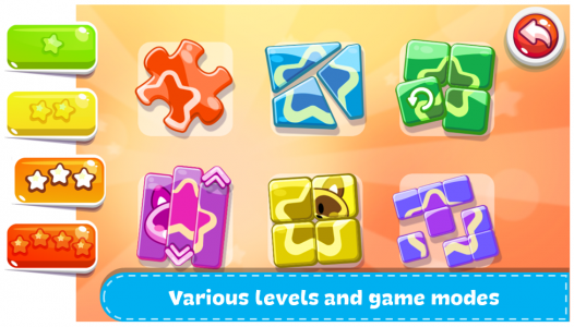 اسکرین شات برنامه Kids Games - Puzzle World 2