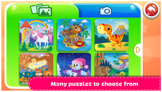 اسکرین شات برنامه Kids Games - Puzzle World 3