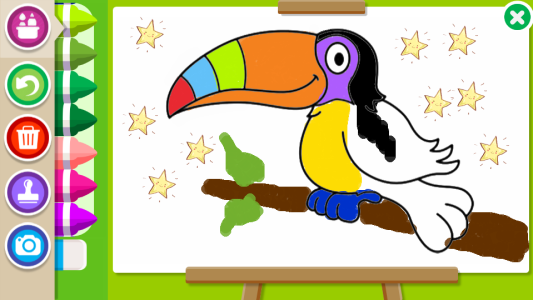اسکرین شات 8 برنامه Paint and Learn Animals
