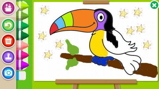 اسکرین شات برنامه Paint and Learn Animals 8