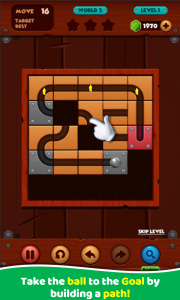 اسکرین شات بازی Ublock Ball 2 - Puzzle Game 1