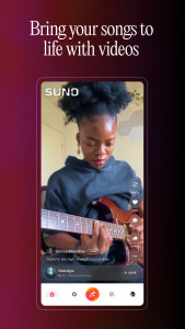 اسکرین شات 3 برنامه Suno - AI Music & Songs