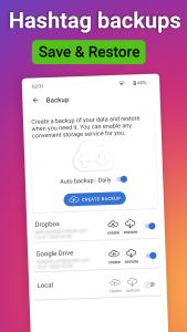اسکرین شات 5 برنامه in Tags - AI Hashtag generator