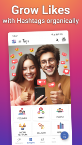 اسکرین شات برنامه in Tags - AI Hashtag generator 1