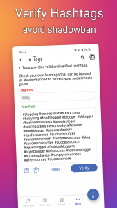 اسکرین شات برنامه in Tags - AI Hashtag generator 4