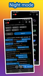 اسکرین شات 5 برنامه InsTik: Hashtags for Promotion