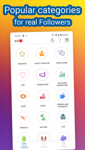 اسکرین شات برنامه InsTik: Hashtags for Promotion 3