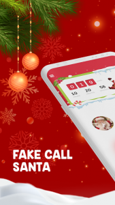 اسکرین شات برنامه Fake Call Santa - Call Santa Claus You 1