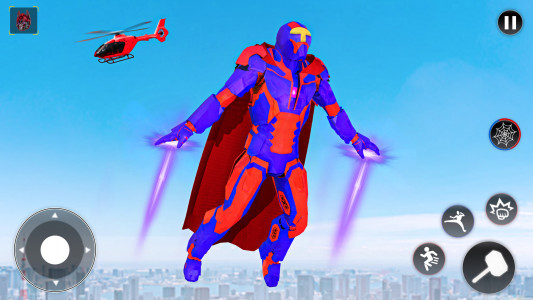 اسکرین شات بازی Spider Rope Hero: Super Hero 4