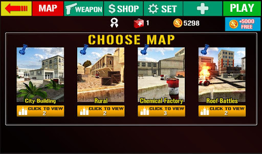 اسکرین شات بازی Super SWAT Shooter 5