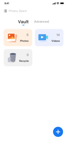اسکرین شات 2 برنامه Private Space-Calculator vault