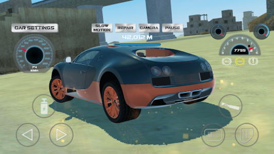 اسکرین شات بازی Super Sport Car Simulator 3