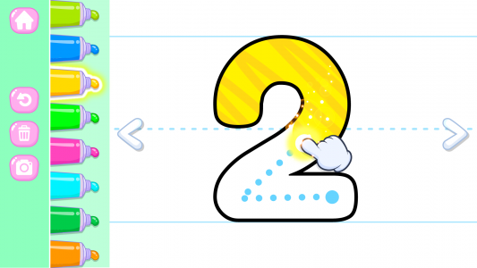 اسکرین شات 2 بازی Trace 123 Numbers Kids Count