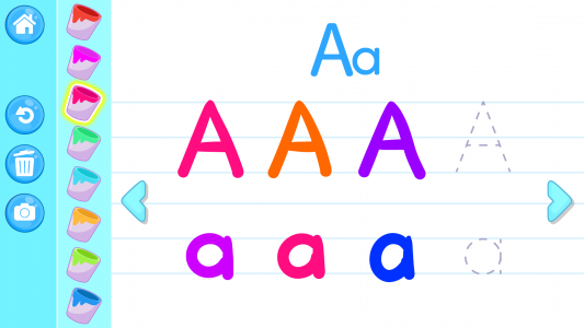 اسکرین شات 7 بازی ABC Tracing alphabets for kids