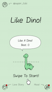 اسکرین شات بازی Like Dino! 1