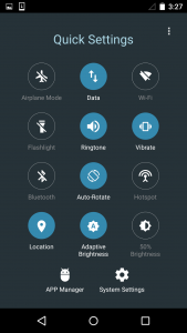 اسکرین شات برنامه Quick Settings for Android 5