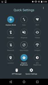 اسکرین شات برنامه Quick Settings for Android 4