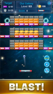 اسکرین شات 4 بازی Brick Breaker : Space Outlaw