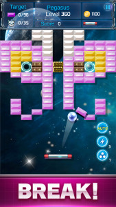 اسکرین شات 3 بازی Brick Breaker : Space Outlaw