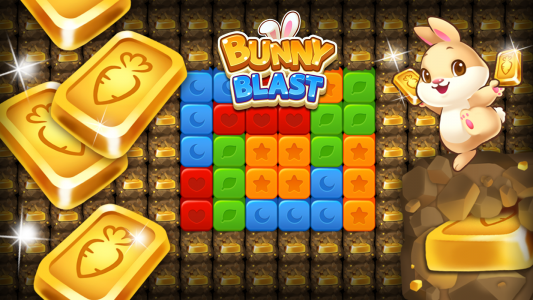 اسکرین شات بازی Bunny Blast - Puzzle Game 1