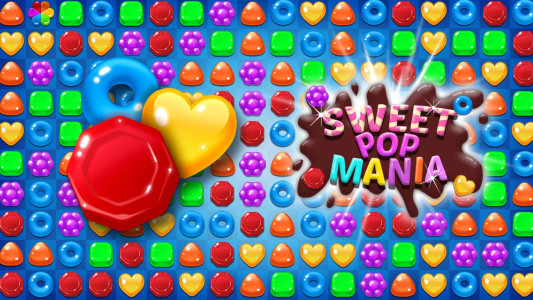 اسکرین شات 1 بازی Candy Sweet Pop  : Cake Swap