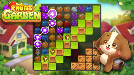 اسکرین شات بازی Fruits Garden : Merge Puzzle 2