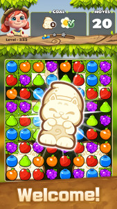 اسکرین شات 1 بازی Fruits POP : Match 3 Puzzle