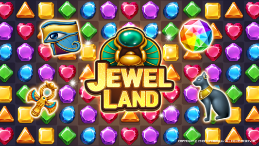 اسکرین شات بازی Jewel Land® : Match 3 puzzle 1