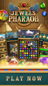 اسکرین شات بازی Jewels Pharaoh : Match 3 1