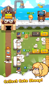 اسکرین شات بازی Sheep Farm : Idle Game 2