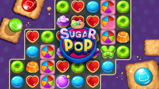 اسکرین شات بازی Sugar POP - Sweet Match 3 2