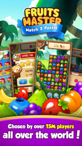 اسکرین شات 3 بازی Fruits Master - Match 3