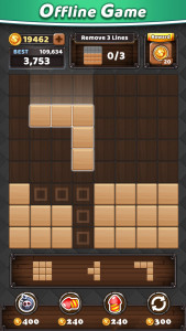 اسکرین شات بازی Block Puzzle King : Wood Block 2