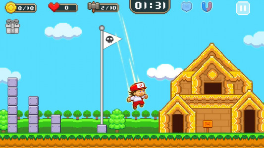 اسکرین شات بازی Super Jim Jump - pixel 3d 1