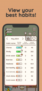 اسکرین شات برنامه Habit Rabbit: Habit Tracker 3