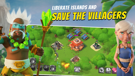 اسکرین شات 2 بازی بوم بیچ (boom beach)