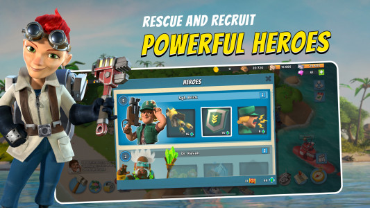 اسکرین شات 4 بازی بوم بیچ (boom beach)