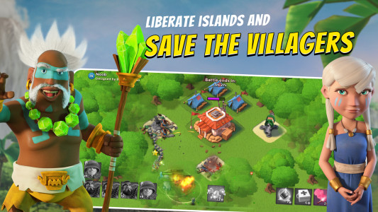 اسکرین شات 2 بازی بوم بیچ (boom beach)