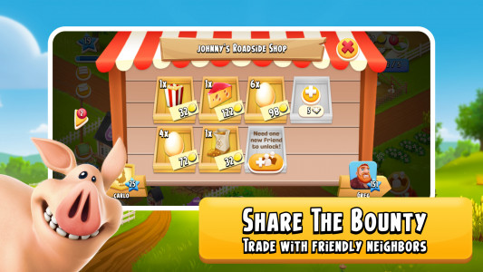 اسکرین شات 3 بازی hay day (هی دی)