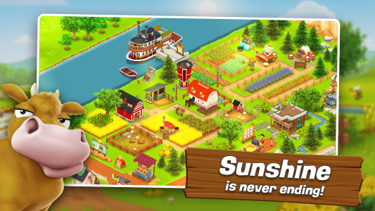 اسکرین شات 1 بازی hay day (هی دی)