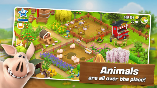 اسکرین شات 2 بازی hay day (هی دی)